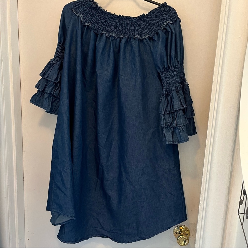 eighty-eight brand Denim Dress 2X
